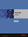 Thermo PAL User Guide Version C