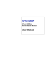 Advantech APAX-5202P User Manual