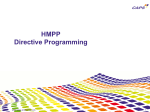 HMPP Directive Programming