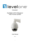 FCS-4041 Day/Night H.264 2-Megapixel PoE IP Dome Camera