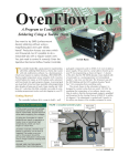 A Program to Control SMD Soldering Using a Toaster Oven