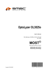 User Manual - OptoLyzer OL3025o