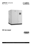 Humidifier Carel gaSteam pHC control User manual