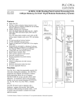 Series 90-70 CPU, 64 MHz, 32-Bit Floating Pt, IC697CPM790, GFK