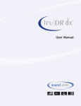 TruDR dx User Manual