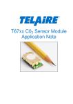 T6700 Series CO2 Sensor Module Application Note