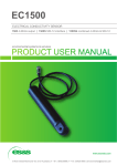 1500 user manual 1-7 - Environmental Systems & Services