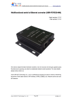 Multifunctional serial to Ethernet converter (USR-TCP232