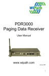 PDR3000 User Guide - OSI International