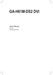 GA-H61M-DS2 DVI - Comp-Art