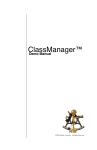 ClassMgr 5 Demo Manual