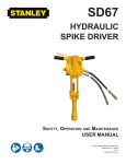 HYDRAULIC SPIKE DRIVER - Pdfstream.manualsonline.com