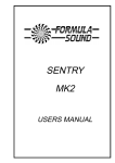 SENTRY USER MANUAL - NoiseMeters Support