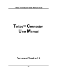 Toltec™ Connector User Manual version 2.0 ( 985 kb )