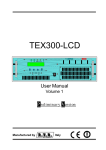 TEX300 LCD