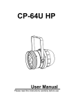 CP-64U HP User Manual