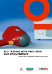 ESD TESTING WITH PRECISION AND CONVENIENCE