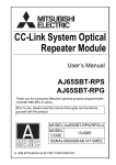 CC-Link System Optical Repeater Module User`s Manual