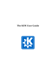 The KDE User Guide