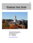Employer User Guide - Office of Student Financial Aid Services