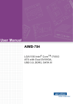 User Manual AIMB-784