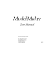 ModelMaker User Manual