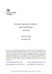 Enhanced tuberculosis surveillance strain typing module