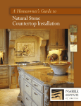 Homeowner`s Guide to Countertop Installation