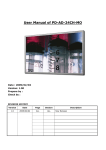 User Manual of PD-AD-24CH-MO