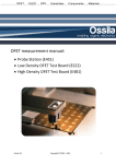 OFET measurement manual: