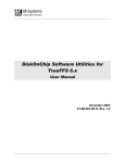 User Manual: DiskOnChip Software Utilities for TrueFFS 6.x