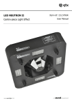LED NEUTRON II Centre-piece Light Effect