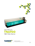 User Manual Tanner 6900 H&E Slide Stainer