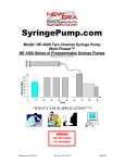 User Manual - New Era Pump Systems