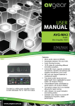 AVG-MA3 User Manual