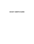 SCOUT User`s Guide