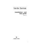 Samsø User manual