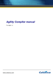 Agility Compiler manual