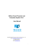 IQView Visual Presenter and Evaluation System V3.0 User Manual