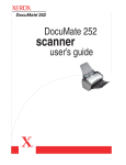 Xerox-DocuMate_252 - Instructions Manuals