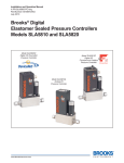 Brooks® Digital Elastomer Sealed Pressure