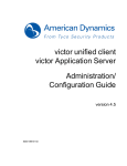 victor Application Server Introduction