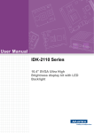 User Manual IDK-2110 Series