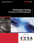 Penetration Testing - Procedures & Methodologies