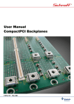 User Manual CompactPCI Backplanes