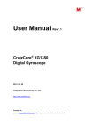 User Manual Rev1.1 CruizCore® XG1350 Digital Gyroscope