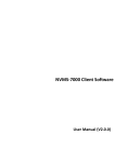 NVMS-7000 Client Software User Manual