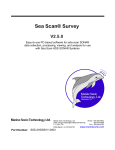 Sea Scan® Survey - Marine Sonic Technology Ltd