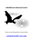 CARLSBAD manual - University of New Mexico