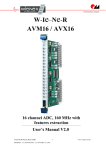 AVM16 Manual V2.0 - W-IE-NE